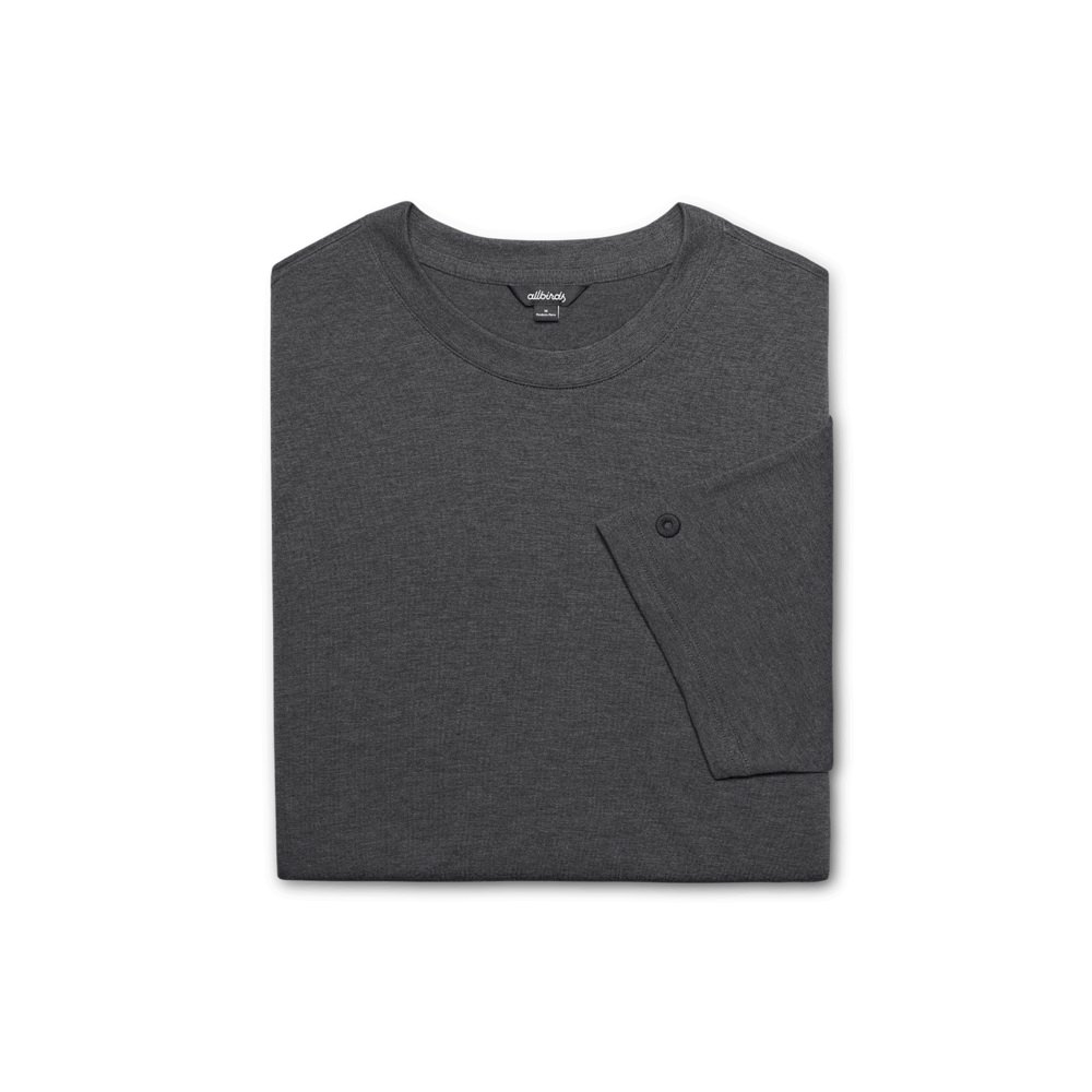 Allbirds Men\'s T-Shirt Dark Grey - TrinoXO™ - 27531UYCV